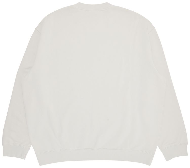 Lanvin Classic Paris Embroidered Sweatshirt Mastic
