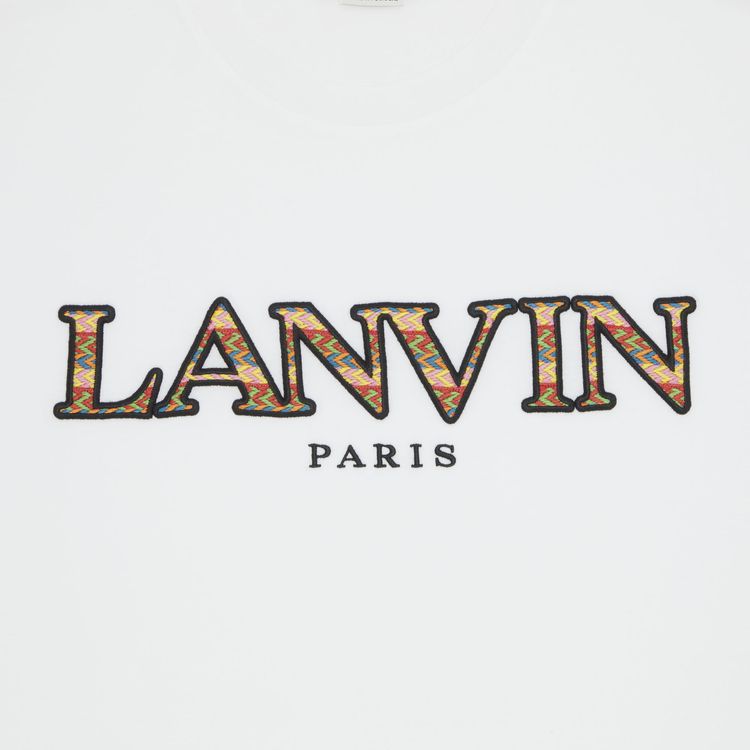 Lanvin Classic Curb Tee Optic White