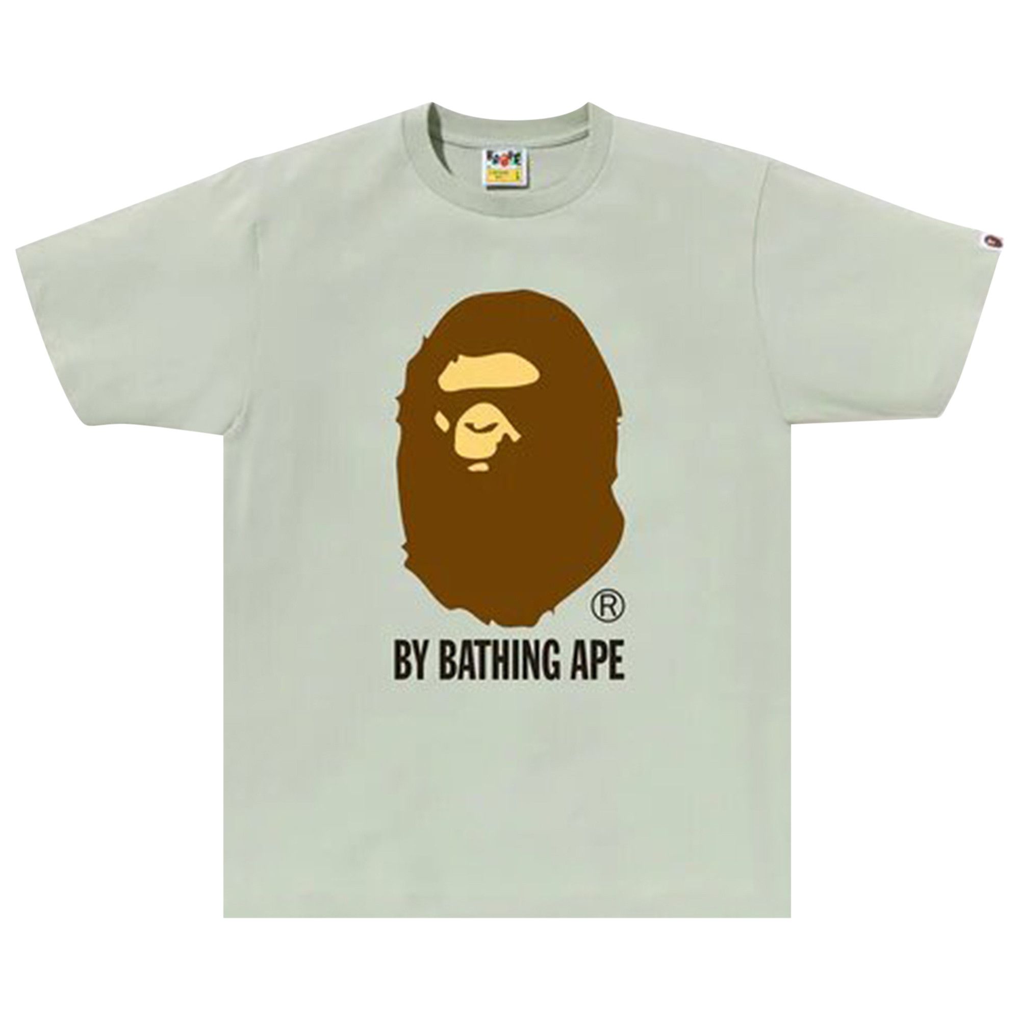 Buy BAPE By Bathing Ape Tee Green 1J30 110 002 GREEN GOAT UK