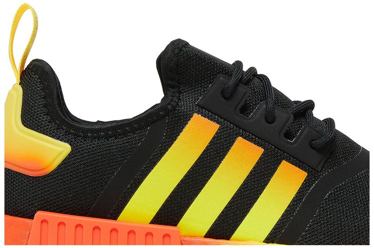 Adidas NMD R1 Black Orange Yellow Gradient