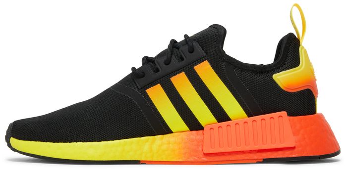 Buy NMD_R1 'Black Orange Yellow Gradient' - FZ5877 | GOAT