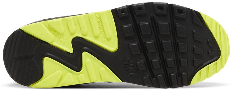 Nike Air Max 90 Leather GS Medium Olive Volt
