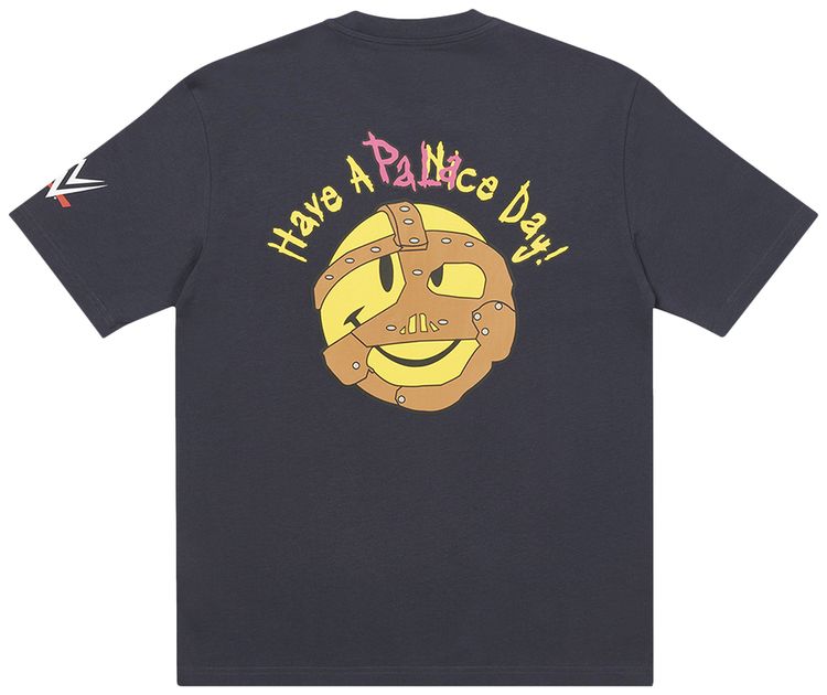 Palace x WWE Nice Day T Shirt Navy