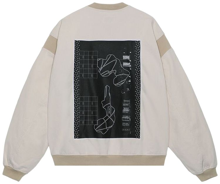 Cav Empt Counterfeit Life Button Jacket Beige