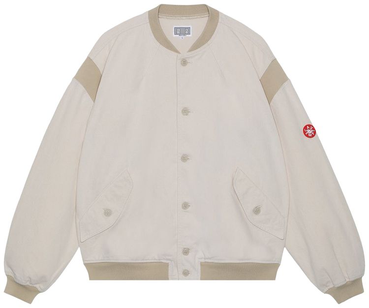 Cav Empt Counterfeit Life Button Jacket Beige