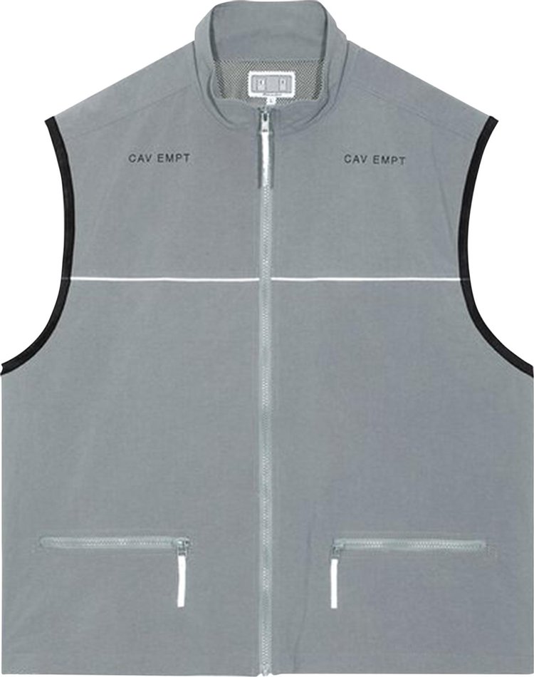 Cav Empt Zip Vest Grey