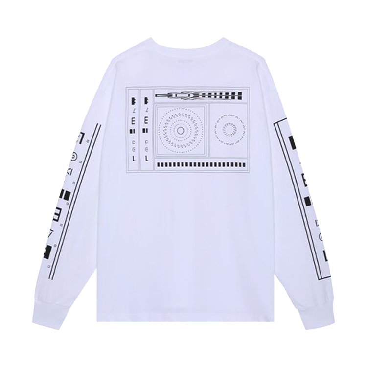 Cav Empt Mathematical Long Sleeve Tee White