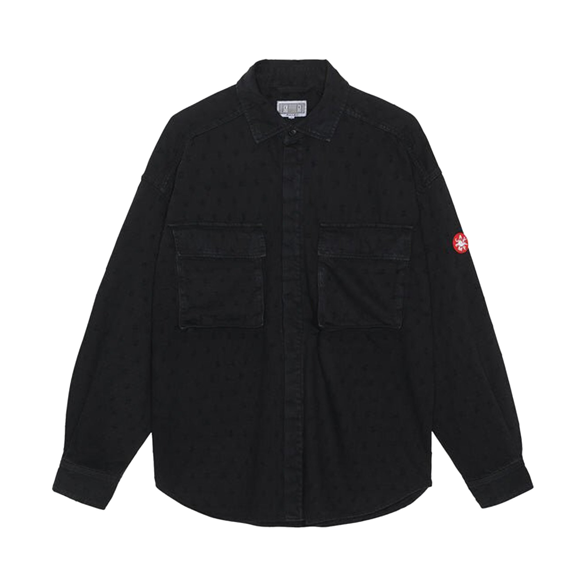 Buy Cav Empt Overdye Maj Dam Shirt 'Black' - CES23SH05 BLAC | GOAT