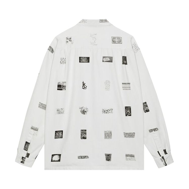 Cav Empt Overdye FK Sheets Open Shirt White