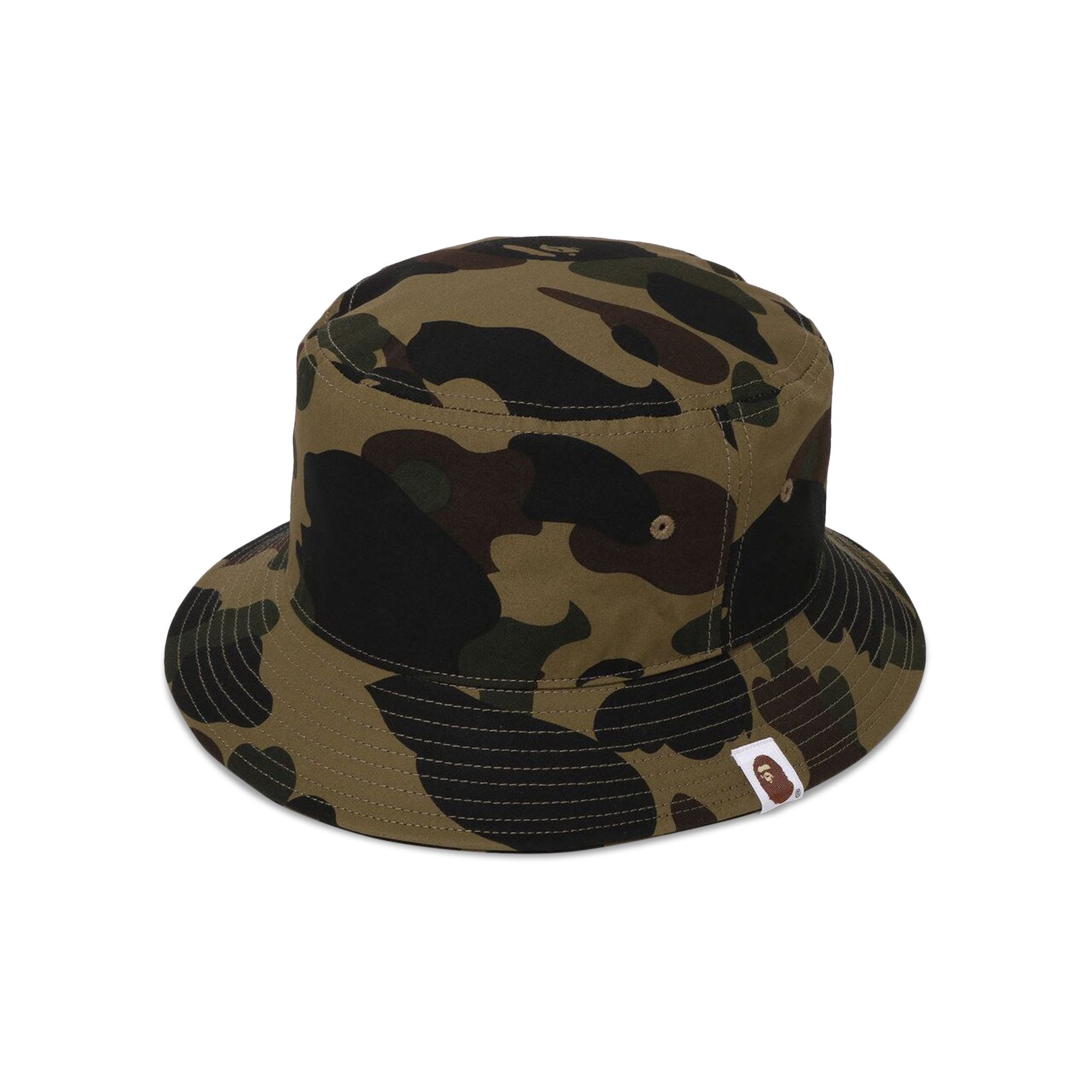 Bape camo bucket hat best sale