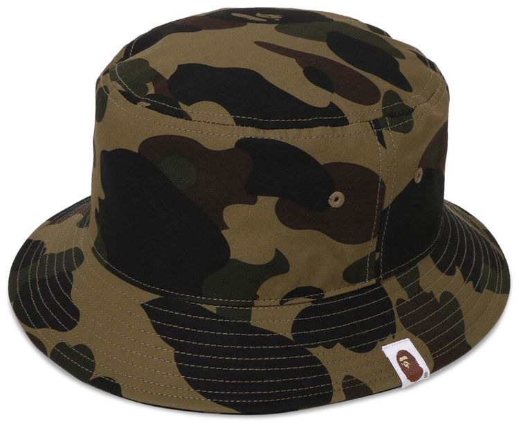 BAPE 1st Camo Bucket Hat Green