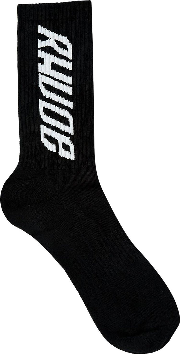 Rhude 4X4 Sport Sock 'Black'