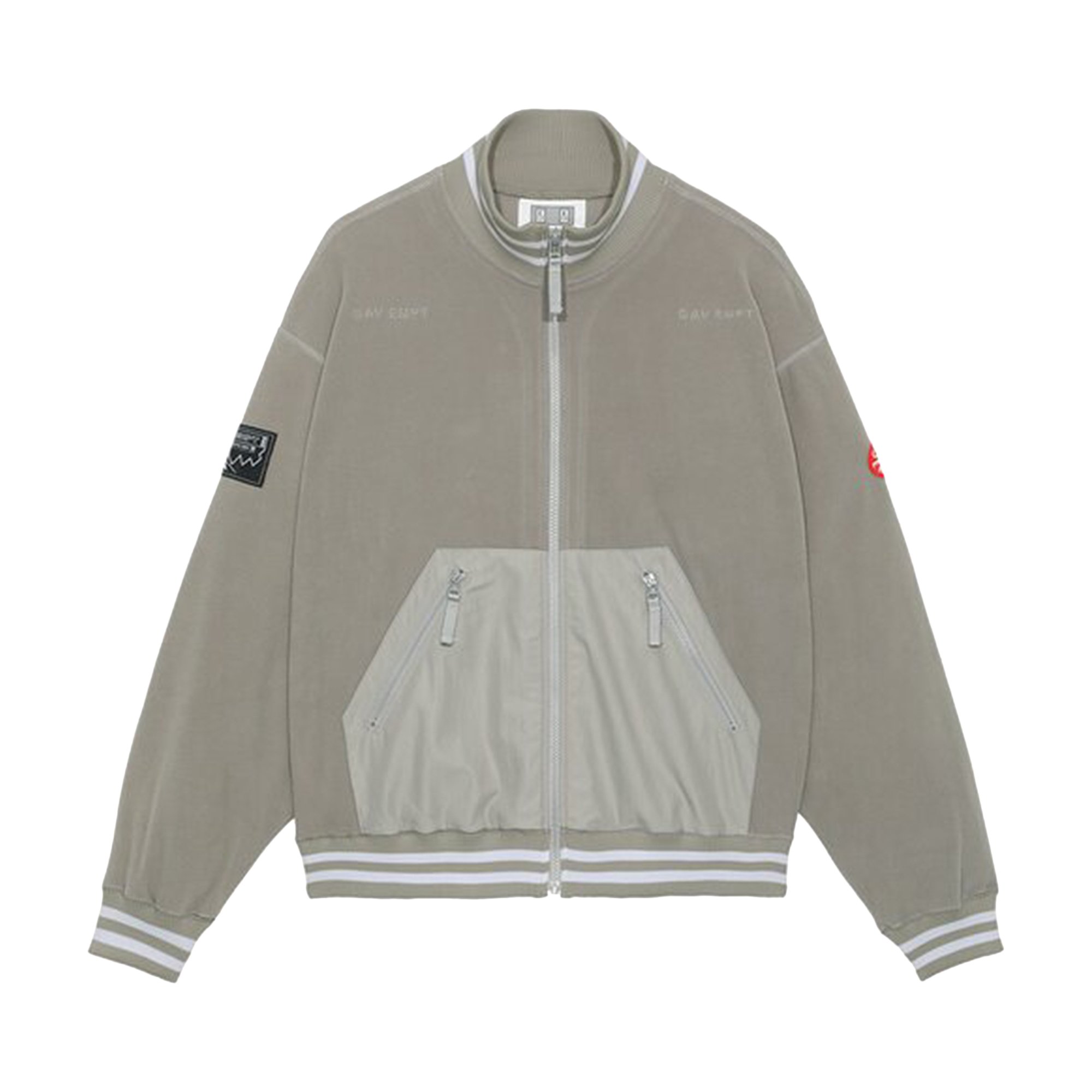 Buy Cav Empt Fleece Zip Up Jacket 'Grey' - CES23CS20 GREY | GOAT