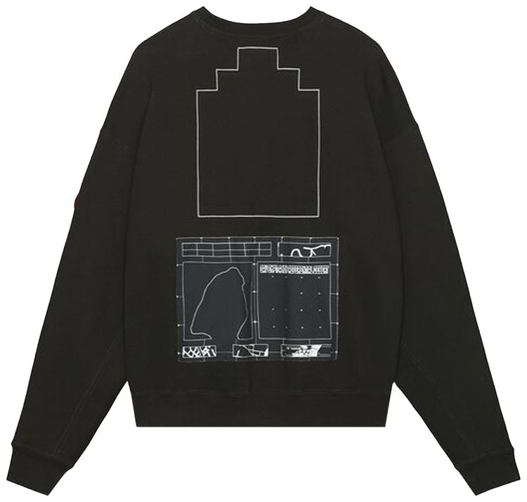Cav Empt Trajectory Crewneck Black