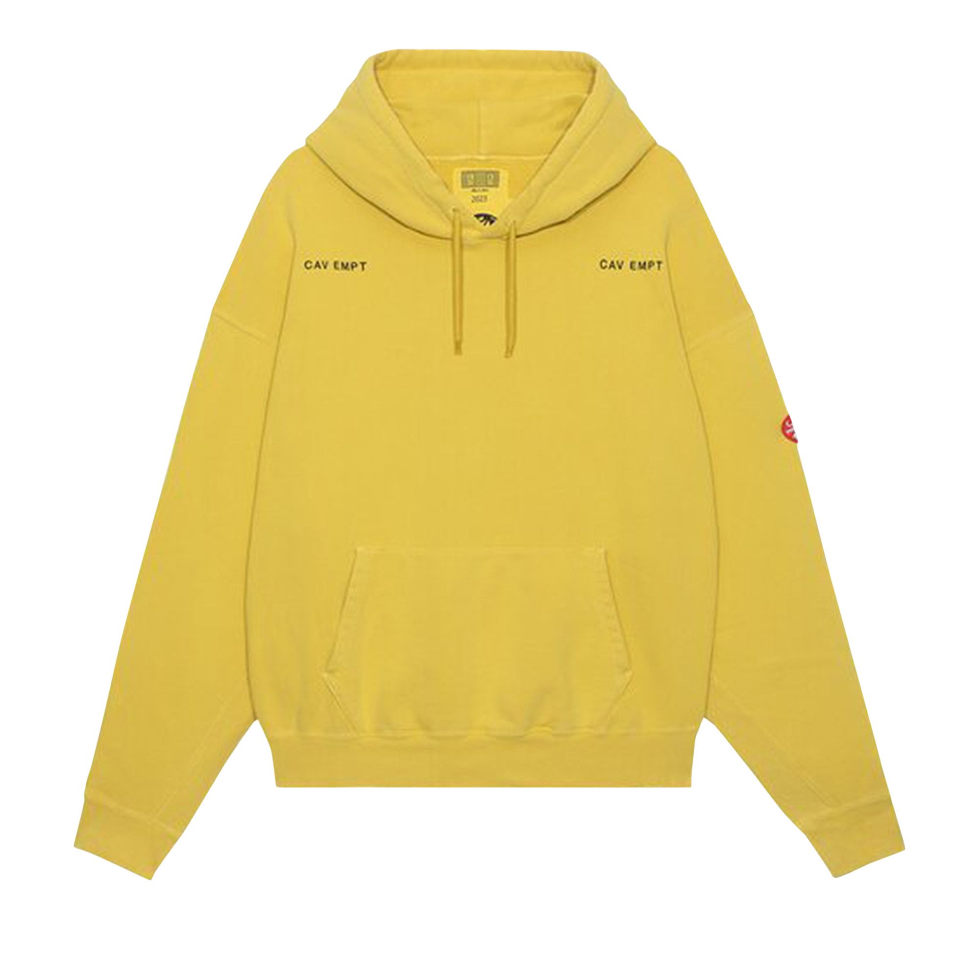 CAV EMPT イエロー フーディー Buy Cav Empt Overdye XXX Hoodie 'Yellow' - CES23CS06 YELL | GOAT