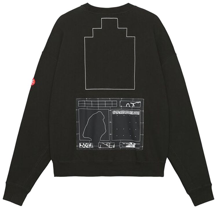 Cav Empt FK Sheet10 Crewneck Black