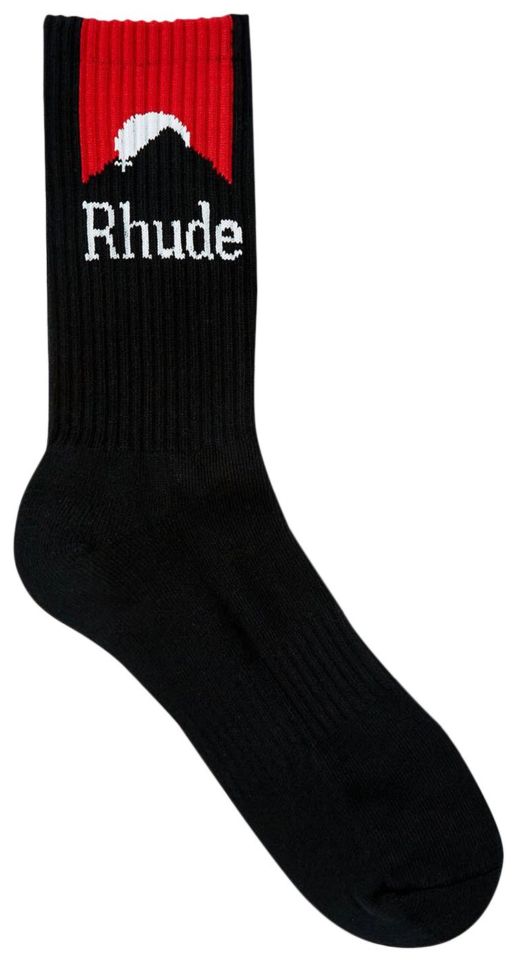 Rhude Moonlight Sport Socks Black