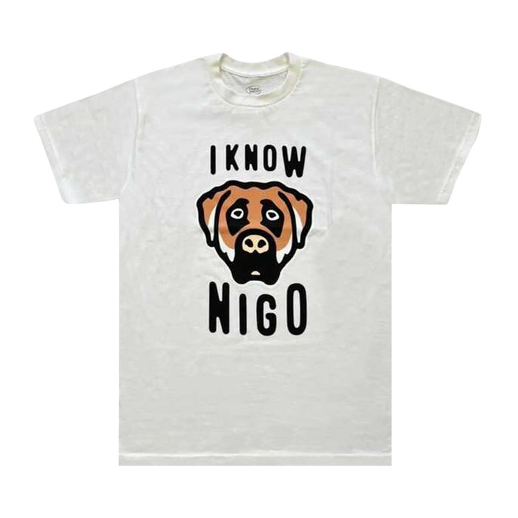 I Know Nigo Dog Head T-Shirt (New York Pop Up) 'White'