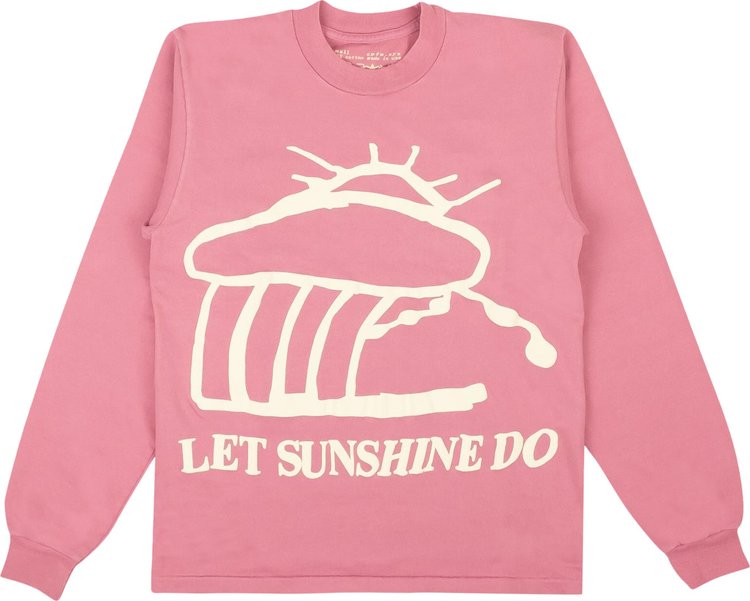 Cactus Plant Flea Market Let Sunshine Do Long Sleeve T Shirt Lilac