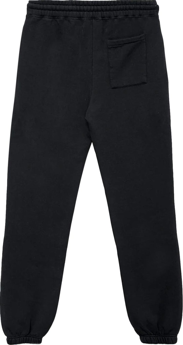 Jungles Connection Chenille Embroidered Track Pant Black