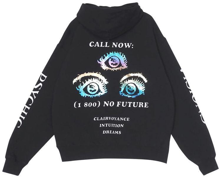 Jungles Psychic Visions Hoodie Black