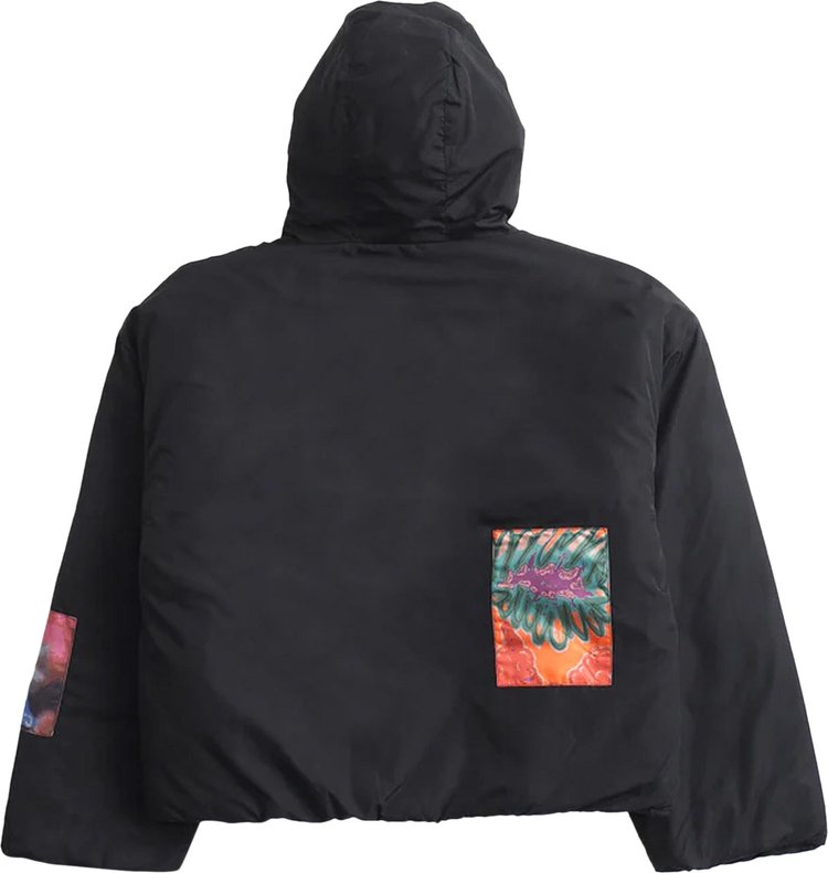 Jungles Strange Bloom Insulated Jacket Black