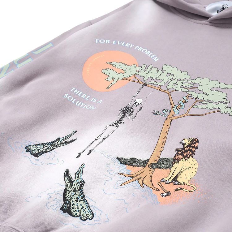 Jungles For Every Problem Hoodie Raindrops