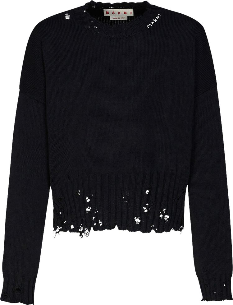 Marni Boxy Sweater 'Black'