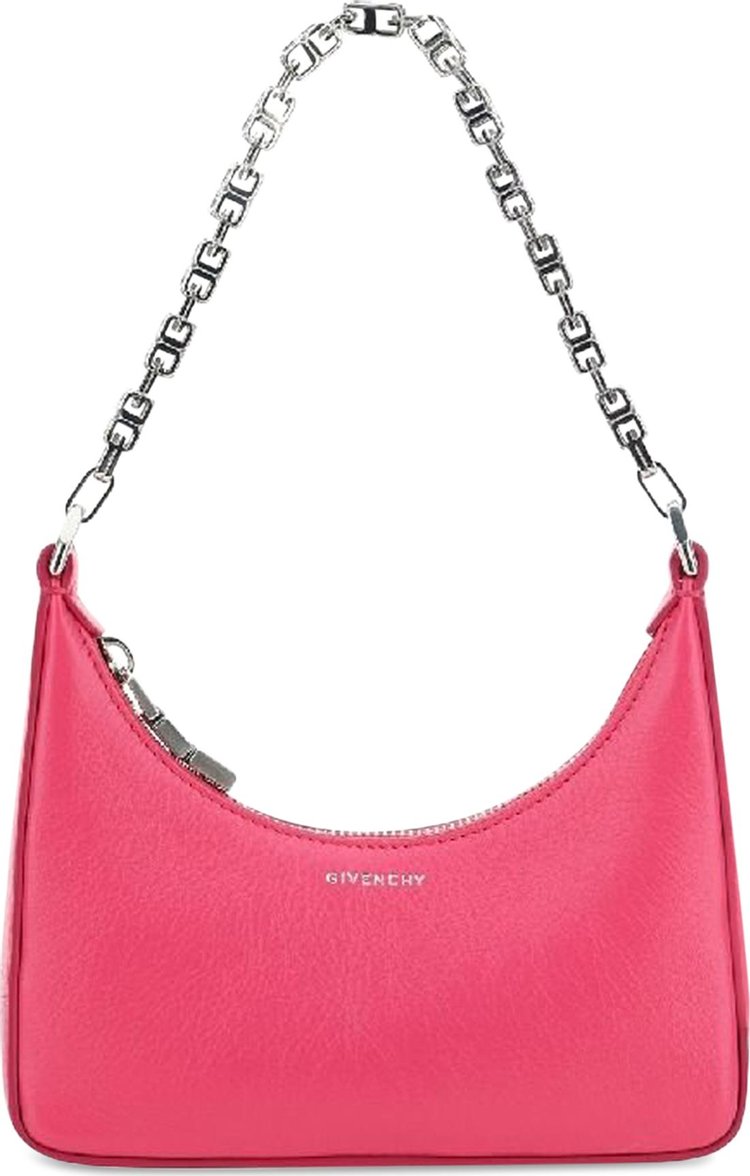 Givenchy Moon Cut Out Mini Hobo Bag 'Neon Pink'