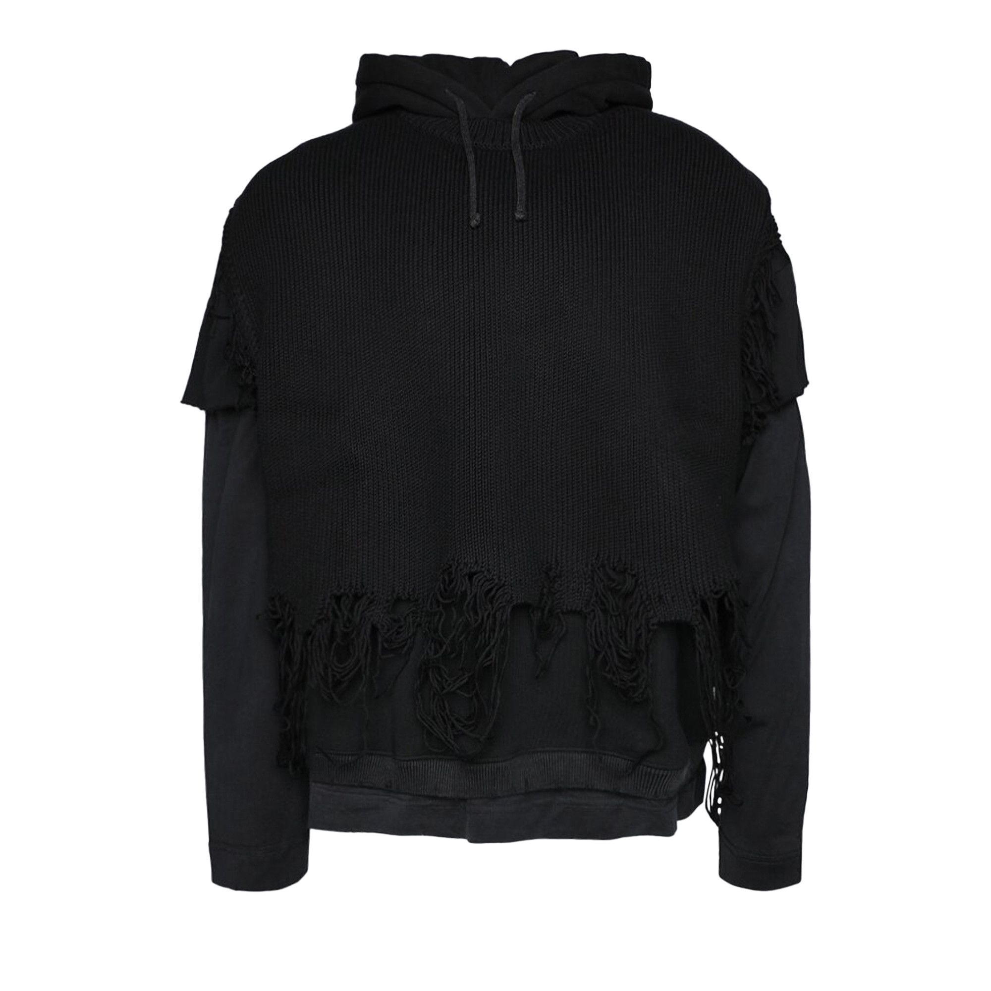 Buy Givenchy Overlapped Hoodie Faded Black BM90ME4YDY 011 GOAT CA