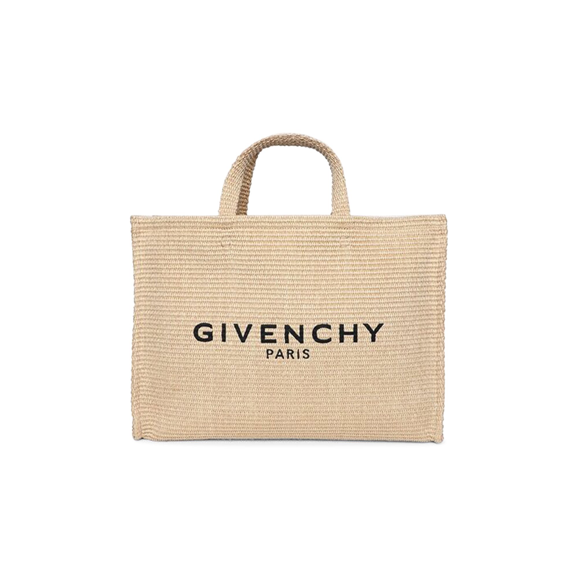 Buy Givenchy Large G-Tote Raffia Shopping Bag 'Natural Beige