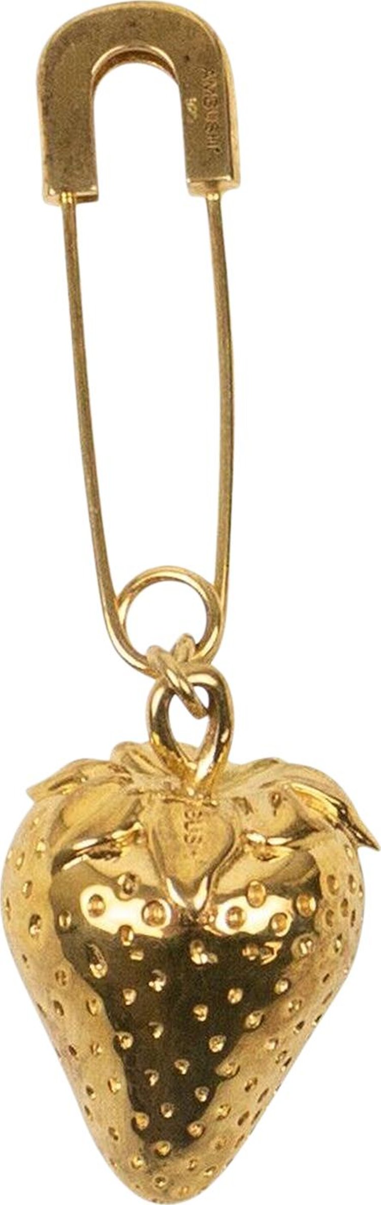 Ambush Strawberry Charm Earring Gold