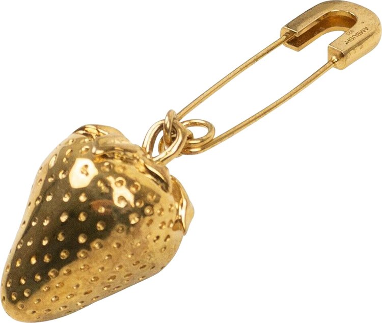 Ambush Strawberry Charm Earring Gold