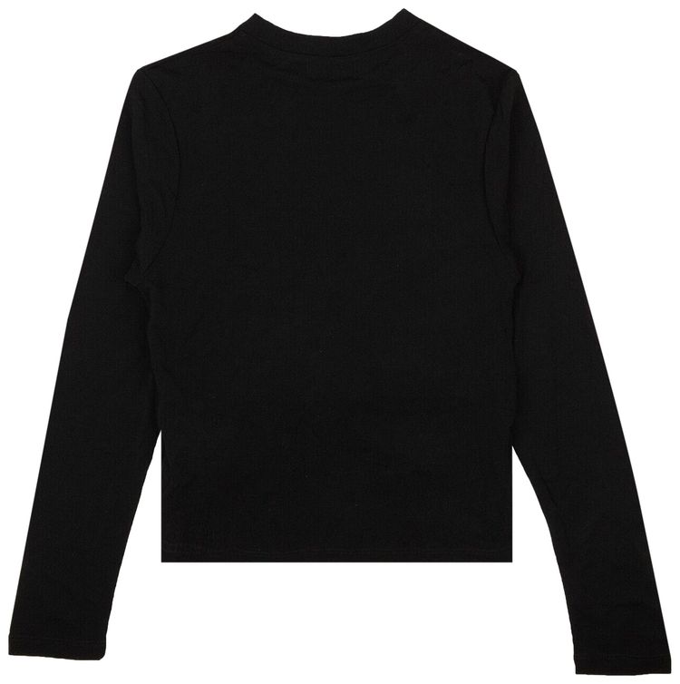 Ambush Knot Long Sleeve T Shirt Black