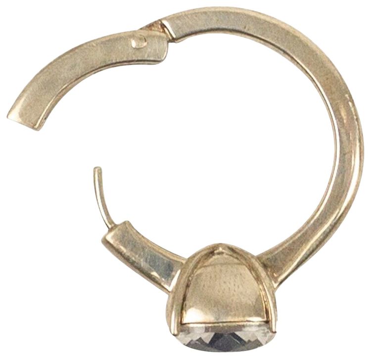 Ambush Solitaire Earring Silver