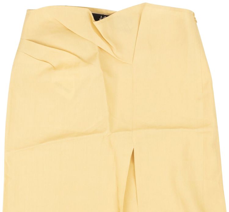 Jacquemus La Jupe Drap Yellow