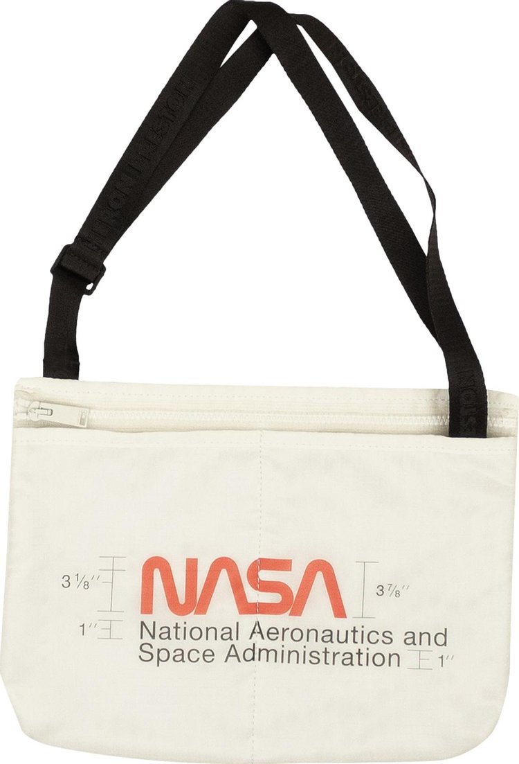 Heron Preston NASA Messenger Bag 'White'