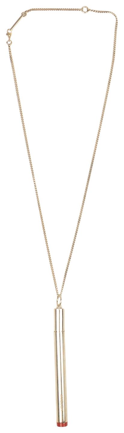Ambush Cig Case Chain Necklace Multicolor