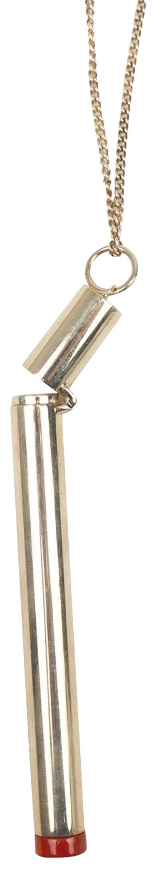 Ambush Cig Case Chain Necklace Multicolor