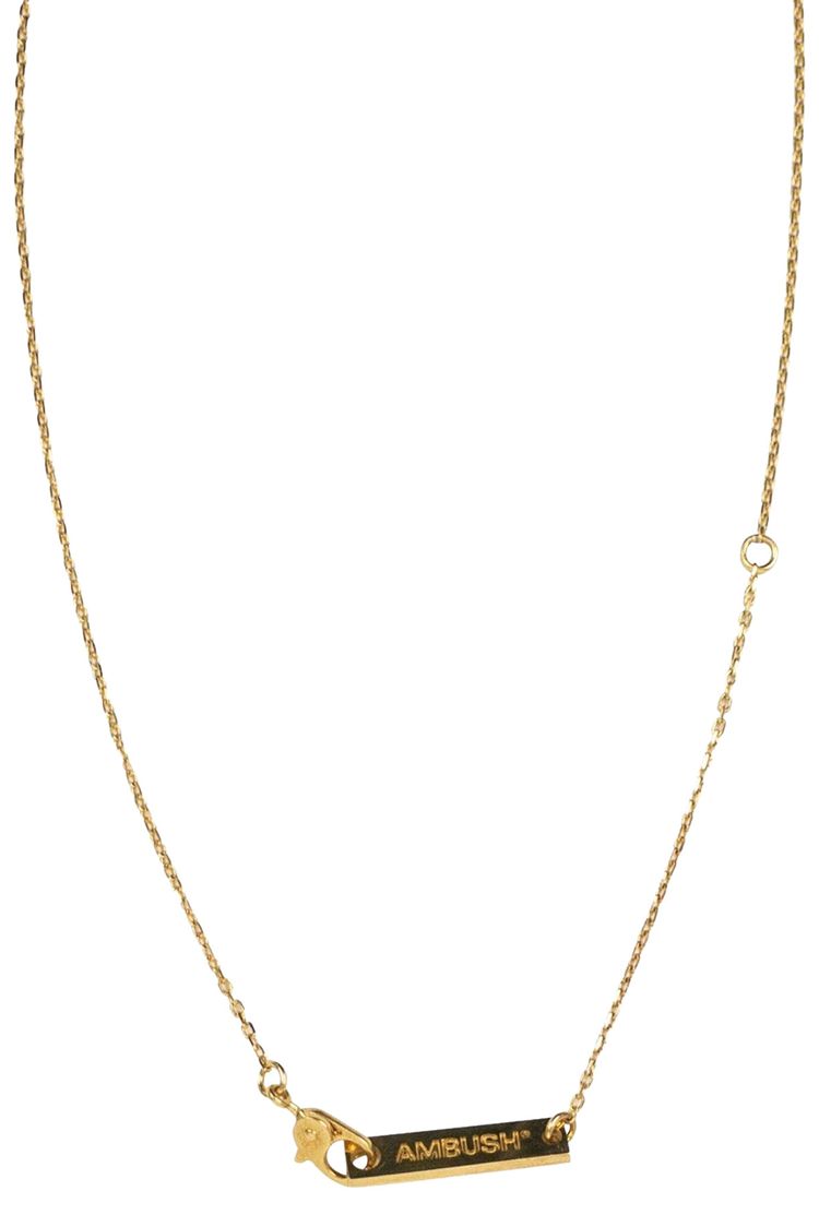 Ambush A Petit Series Padlock Chain Necklace Gold