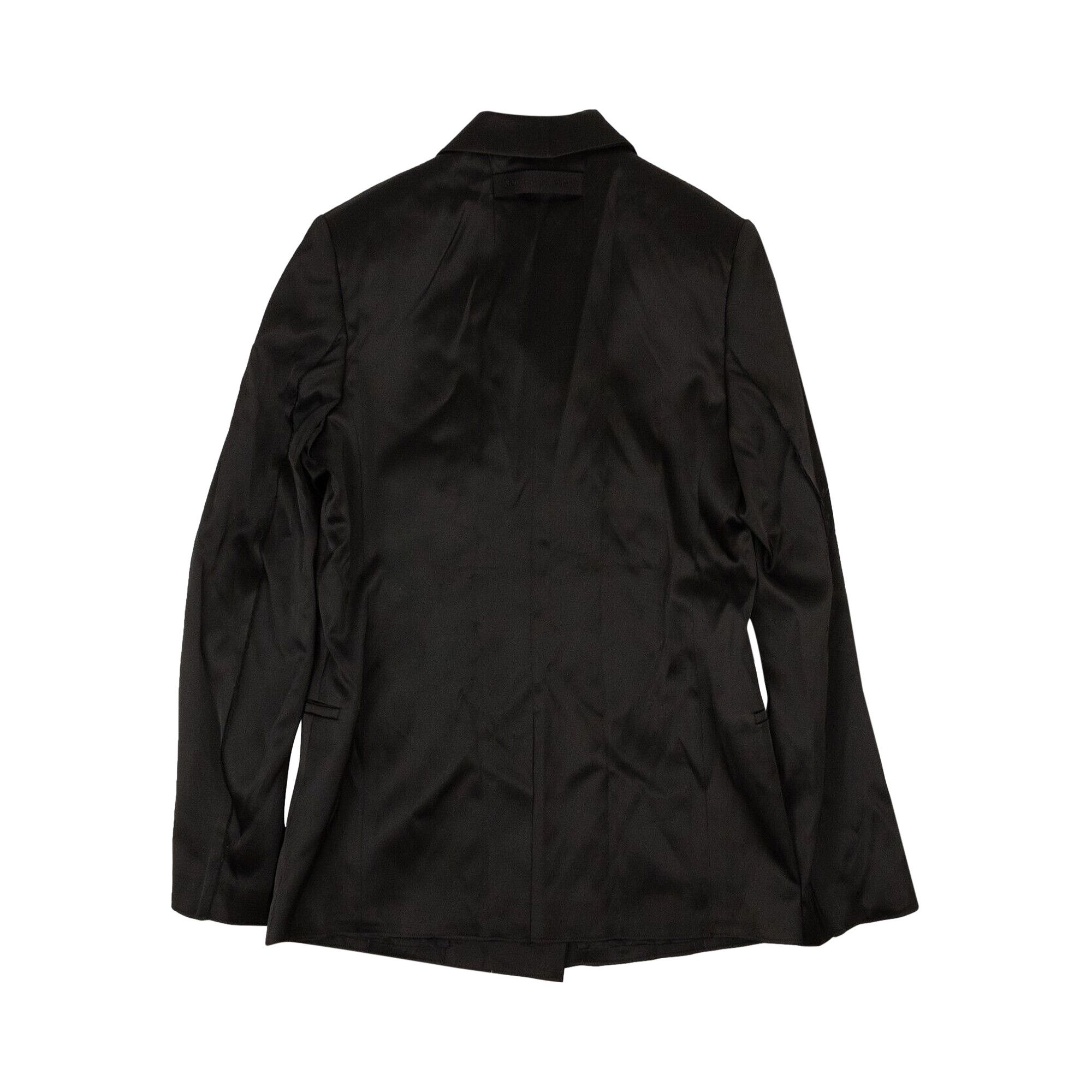 Buy 1017 ALYX 9SM Double Breasted Metal Logo Blazer Jacket 'Black