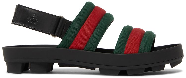 Gucci Web Sandal Black