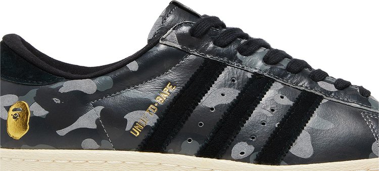 A Bathing Ape x Undeafeated x Superstar 80s Black Camo