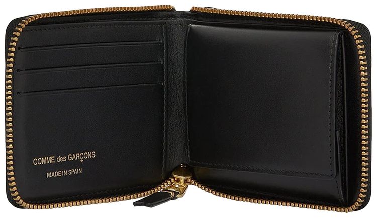 Comme des Garcons Wallet Classic Leather Line Wallet Black