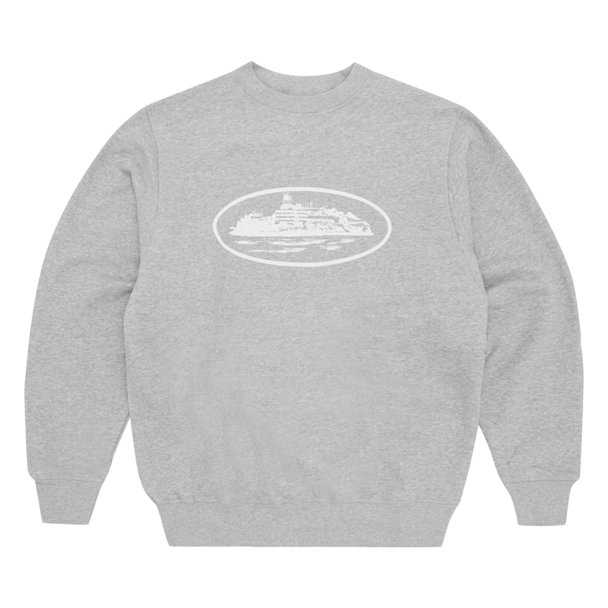 Buy Corteiz OG Alcatraz Sweatshirt 'Heather Grey' - 7892