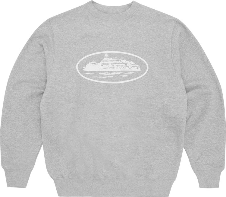 Corteiz OG Alcatraz Sweatshirt 'Heather Grey'