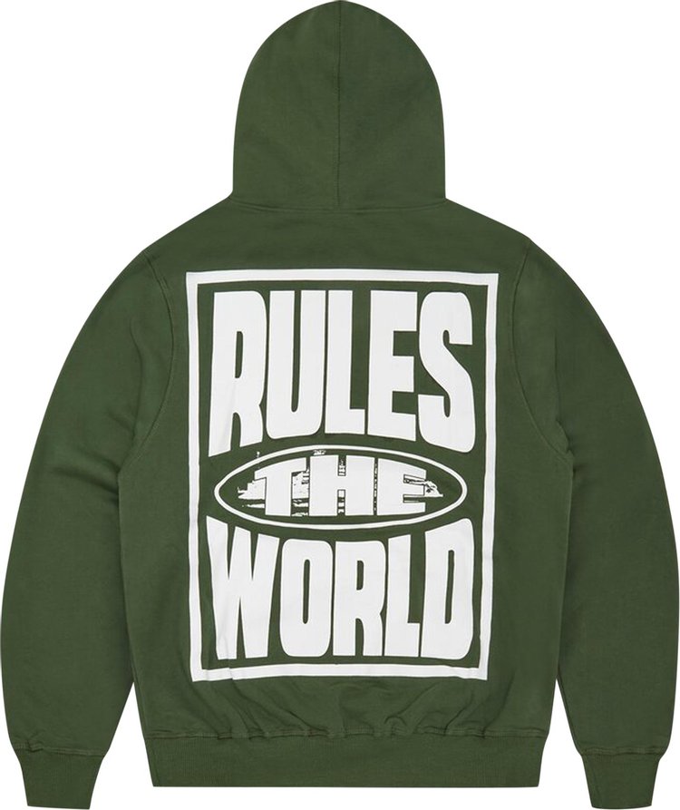 Corteiz RTW Hoodie Forest Green