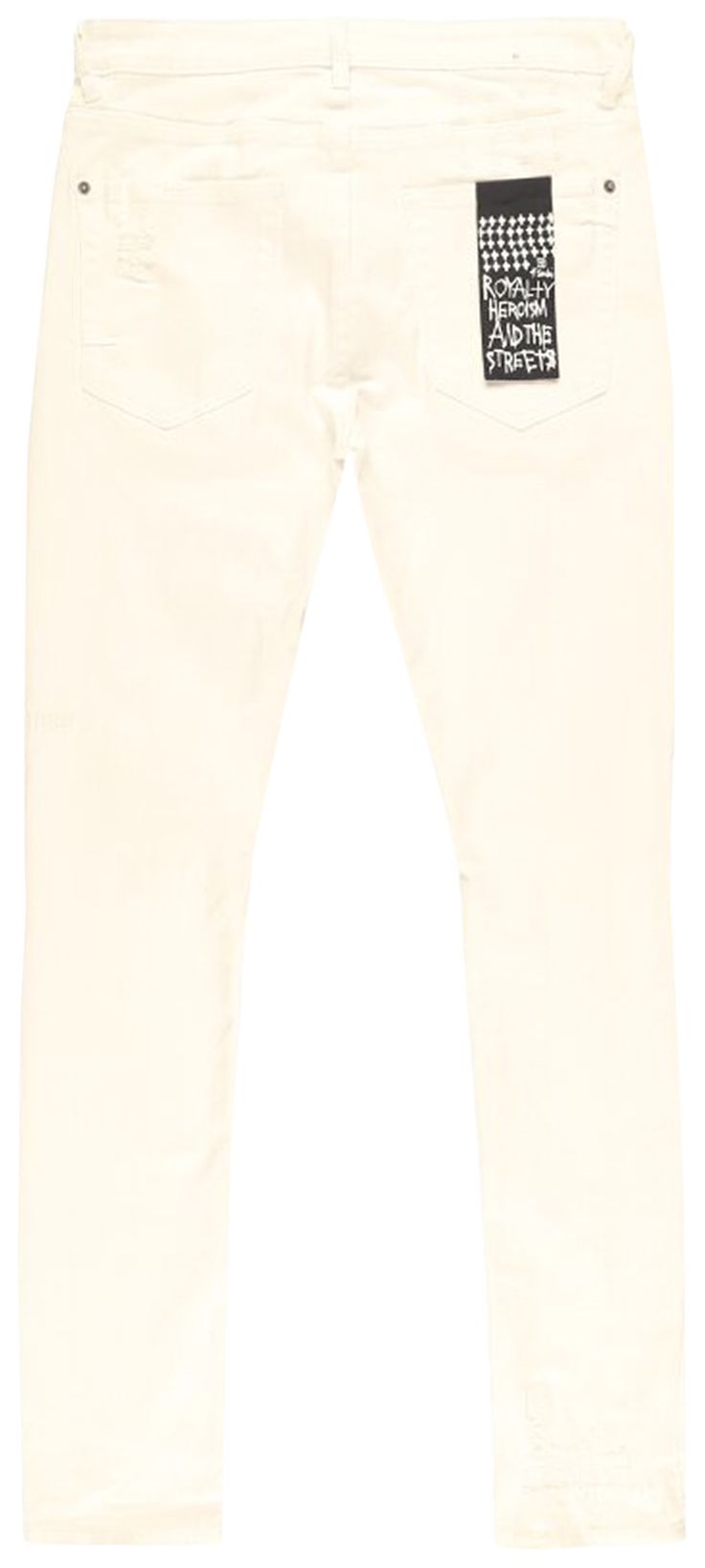 Ksubi Van Winkle Skinny Fit Jeans Whiteout