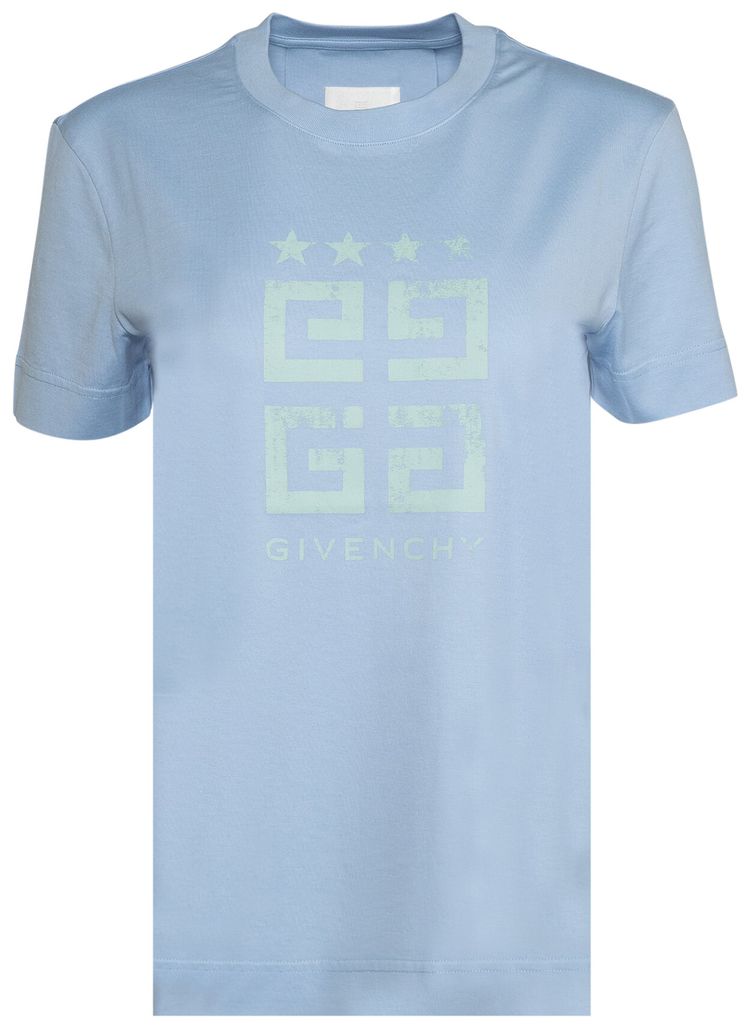 Givenchy Slim T Shirt Light Blue