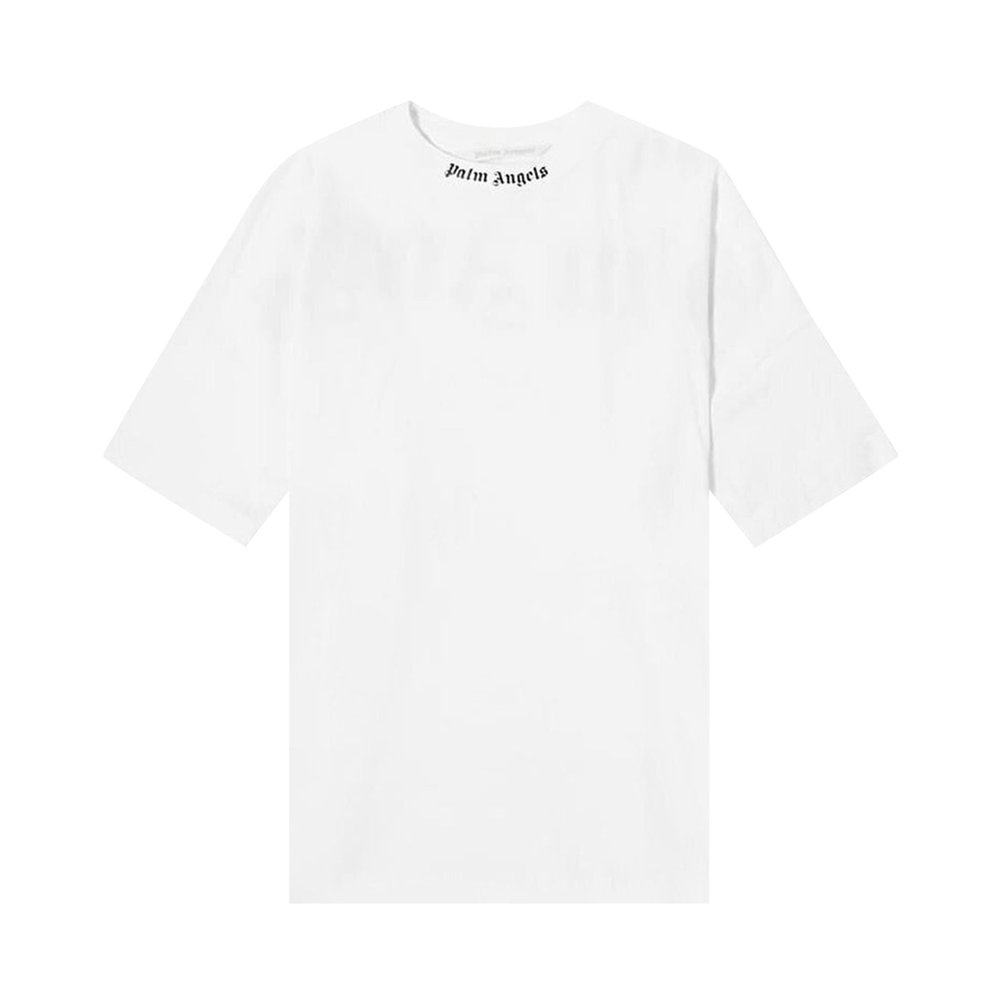Buy Palm Angels Classic Logo Over Tee 'White/Black